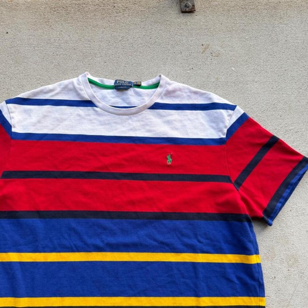 Polo ralph lauren striped shirt 2XL